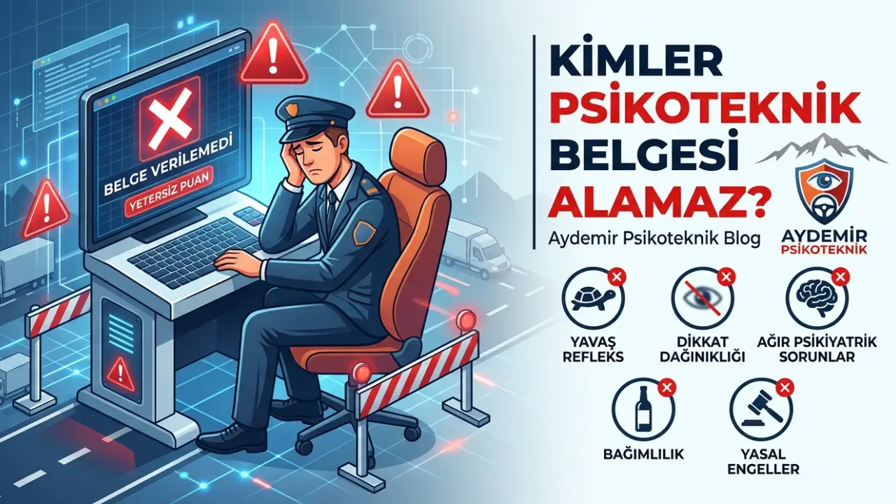 Kimler Psikoteknik Belgesi Alamaz?