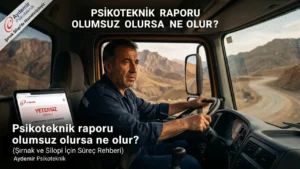 Makale hakkında daha fazla bilgi edinin Psikoteknik Raporu Olumsuz Olursa Ne Olur? (Şırnak ve Silopi İçin Süreç Rehberi)